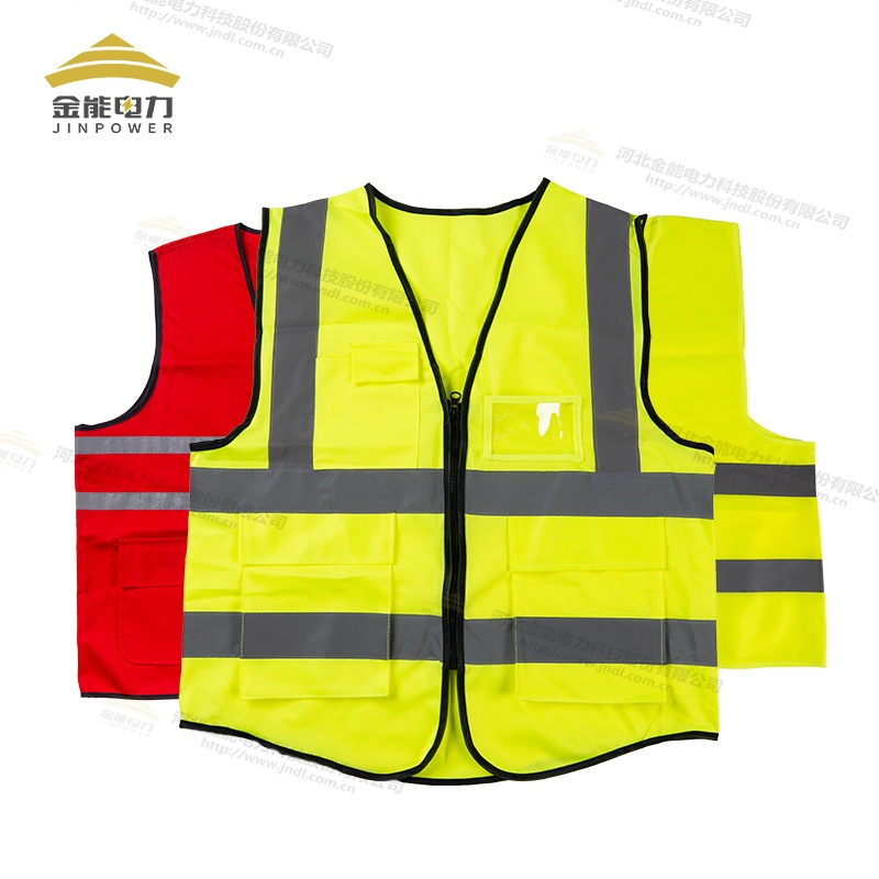 反光標(biāo)識馬甲 柔軟透氣布料夜間反光條設(shè)計(jì)